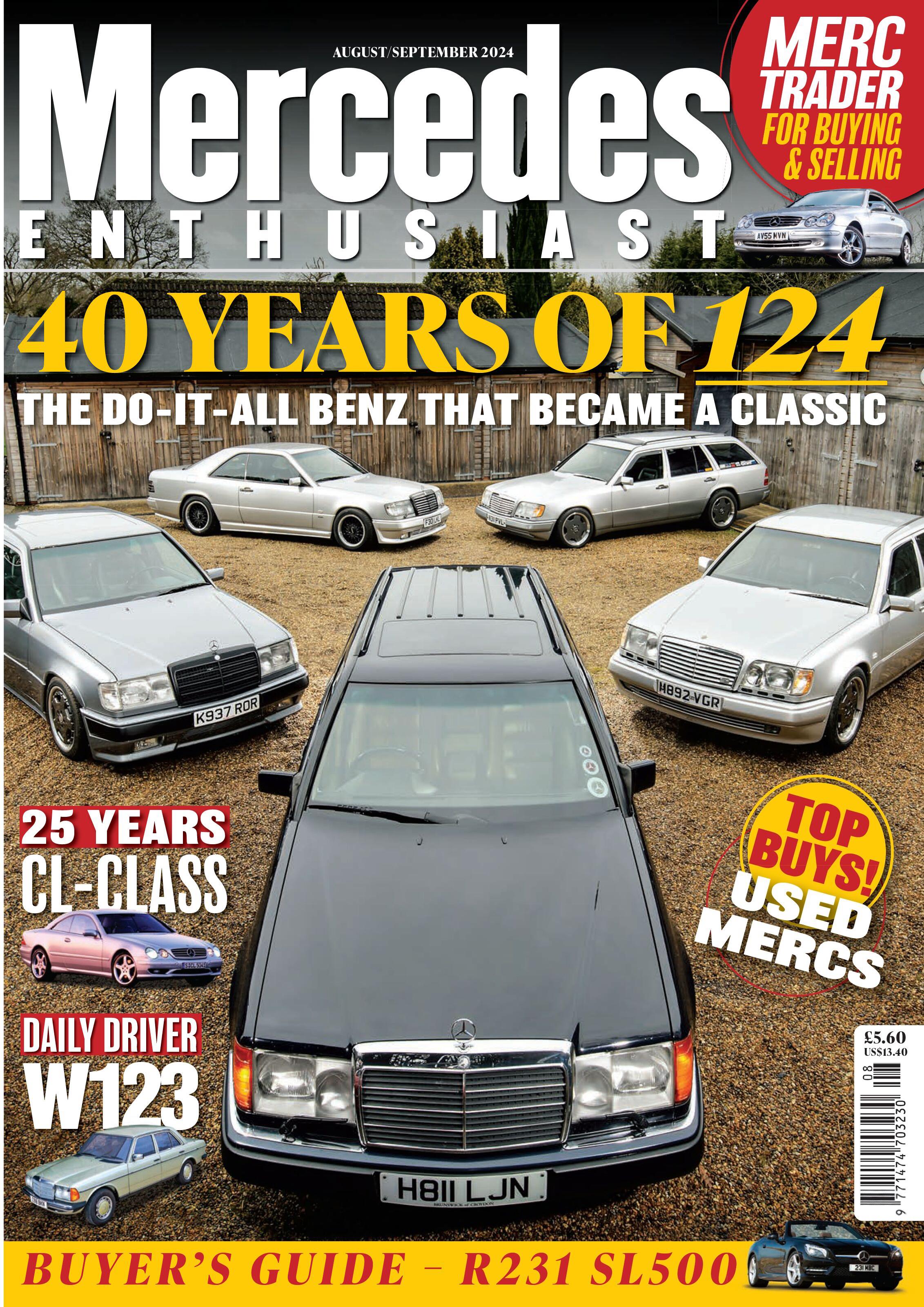 Журнал Mercedes enthusiast. August-September 2024